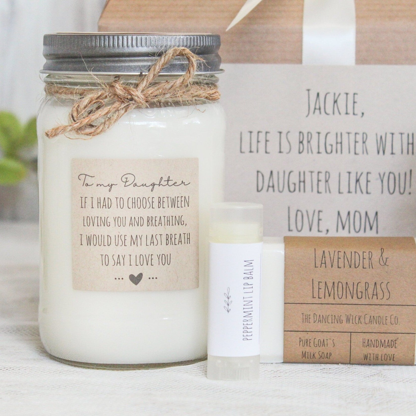 To My Daughter Gift Box - The Dancing Wick