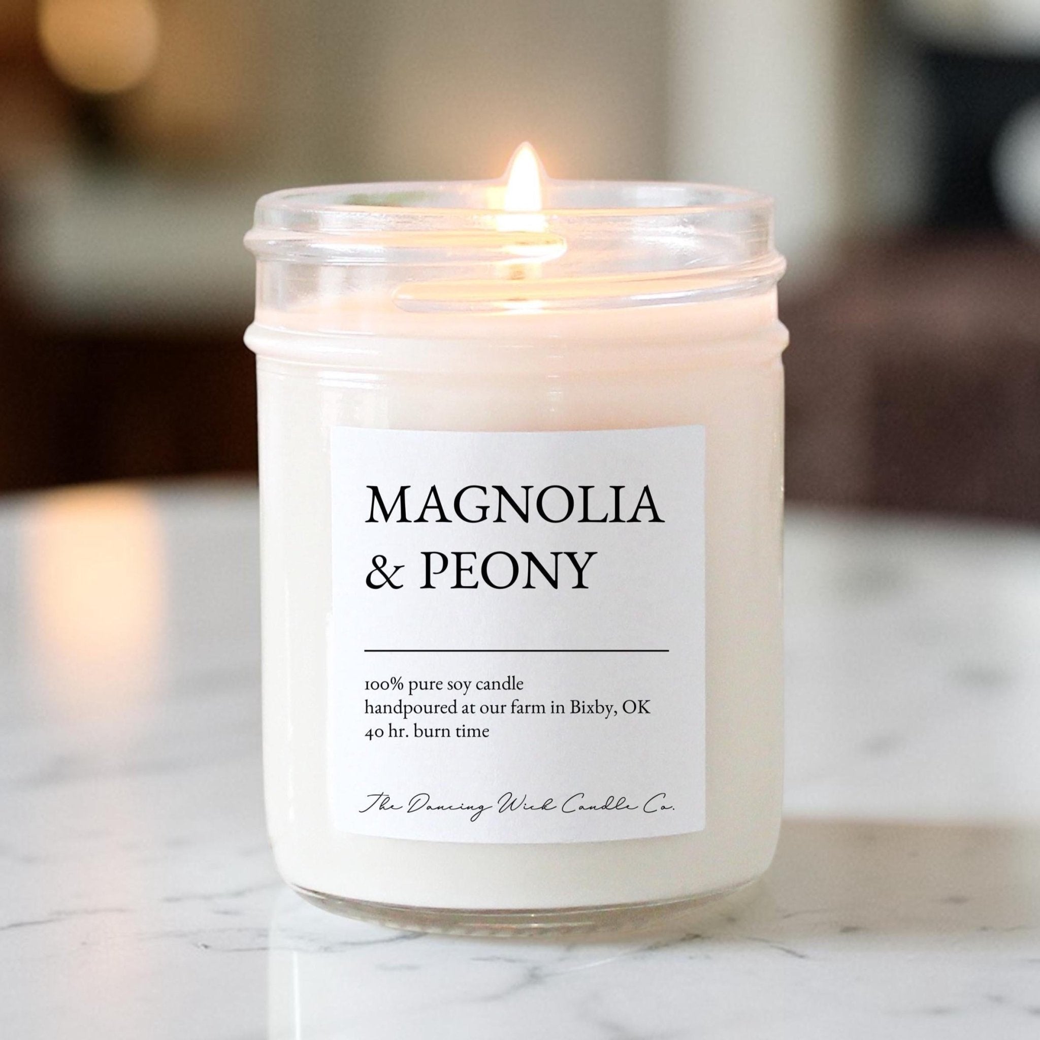 100% TDW Pure Soy Candle - The Dancing Wick