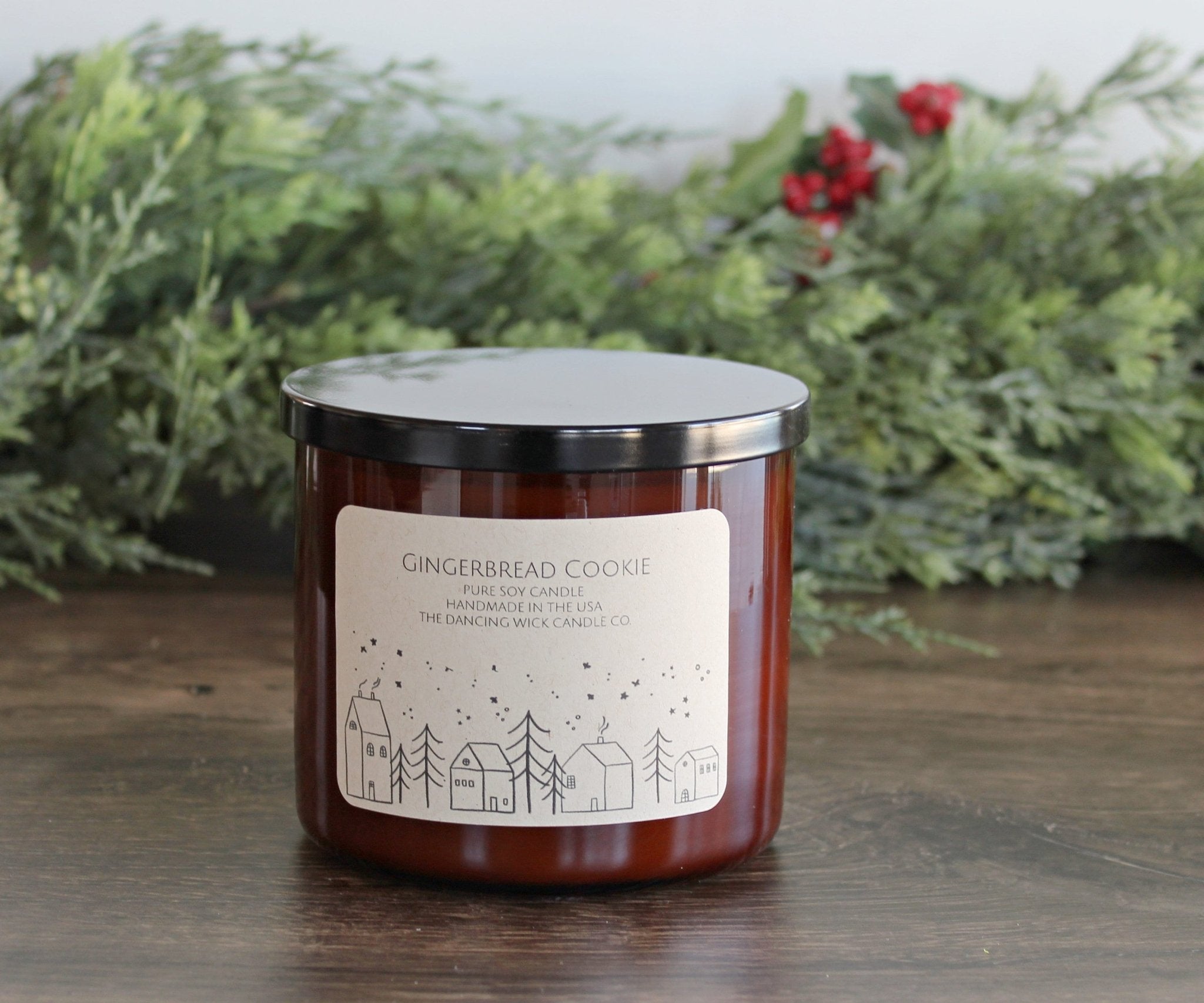 3 Wick Christmas Tumbler Candle - The Dancing Wick