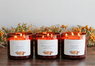 3 Wick Fall Pumpkin Candle - The Dancing Wick