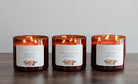 3 Wick Fall Pumpkin Candle - The Dancing Wick