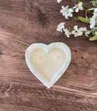 3 Wick Heart Dough Bowl Candle - The Dancing Wick