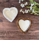 3 Wick Heart Dough Bowl Candle - The Dancing Wick
