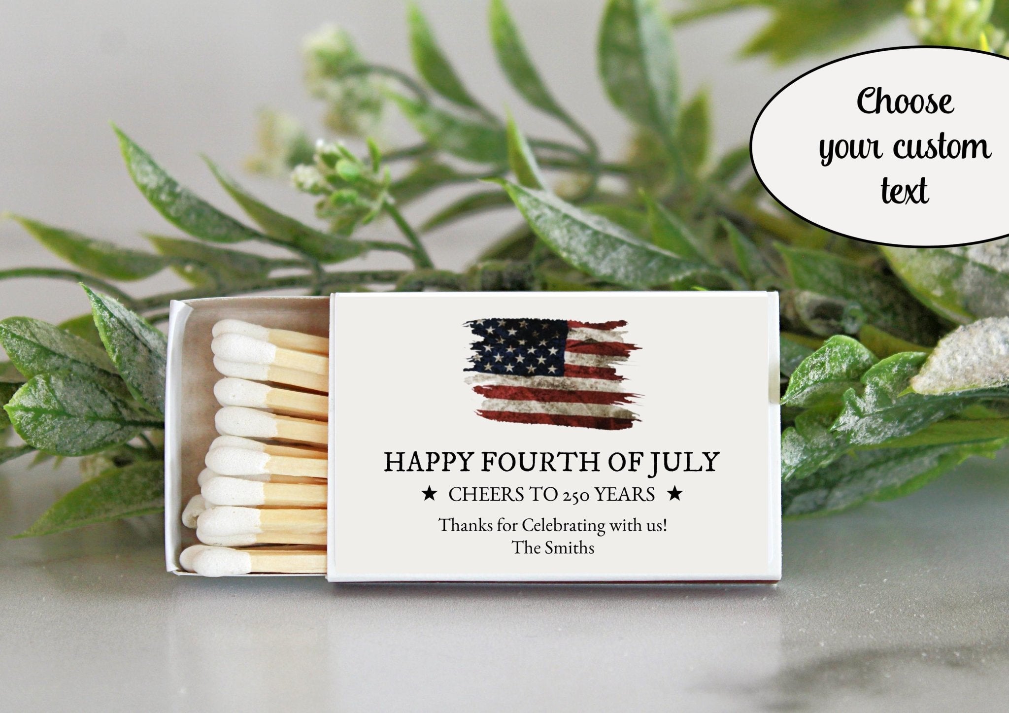 4th of July Matchboxes - The Dancing Wick