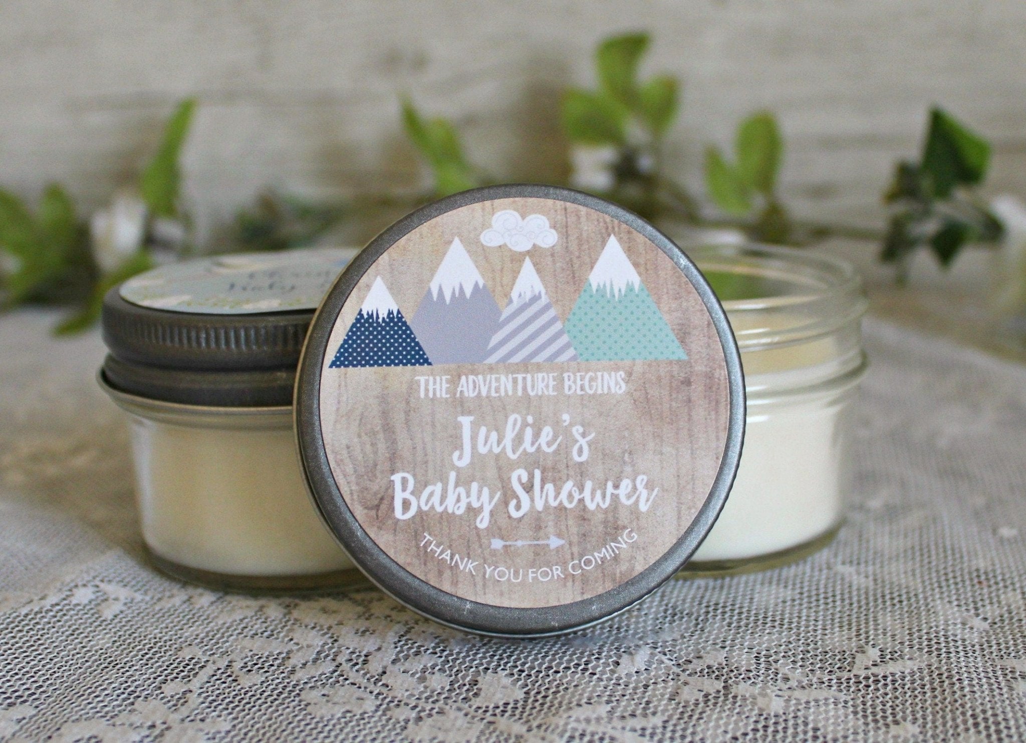Adventure Baby Shower Favor - The Dancing Wick