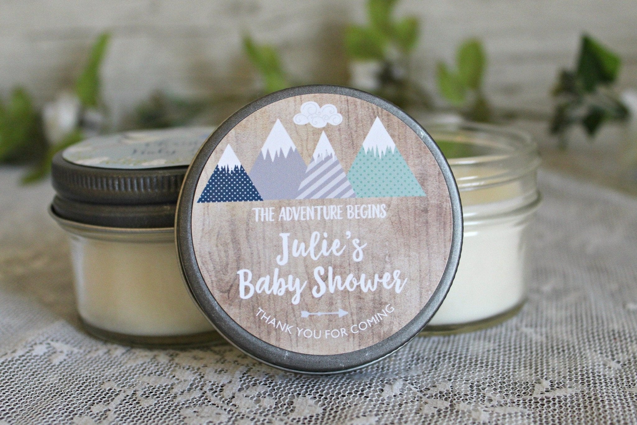 Adventure Baby Shower Favor - The Dancing Wick
