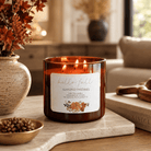 Almond Pastries - 3 Wick Fall Pumpkin Candle - The Dancing Wick