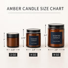 Amber I Can’t Say I Do Without You Candle - The Dancing Wick