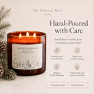 Apple Cider - 3 Wick Christmas Tumbler Candle - The Dancing Wick