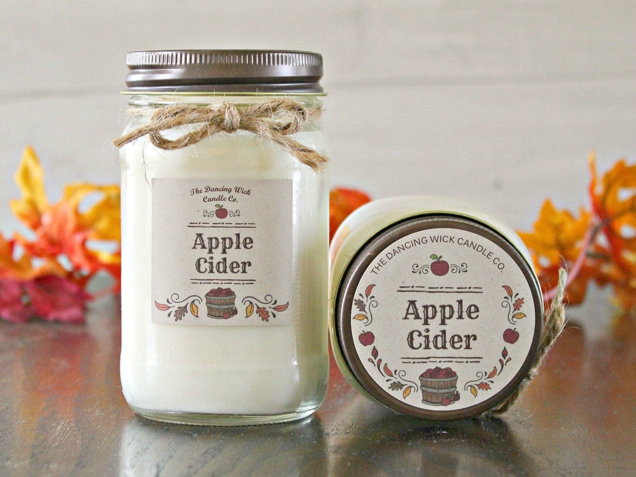 Apple Cider Fall Candle - The Dancing Wick