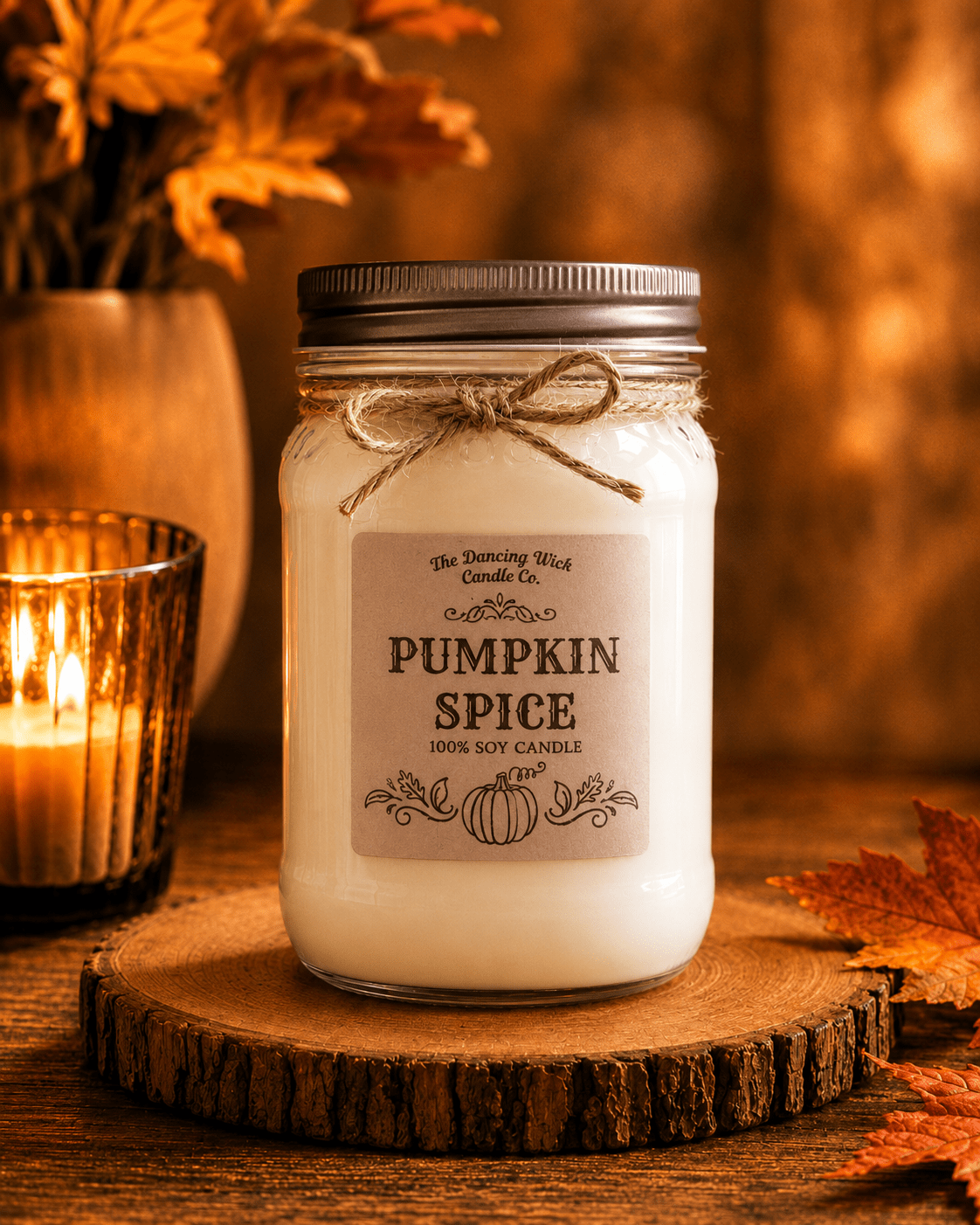 Apple Cider - Fall Candle - The Dancing Wick