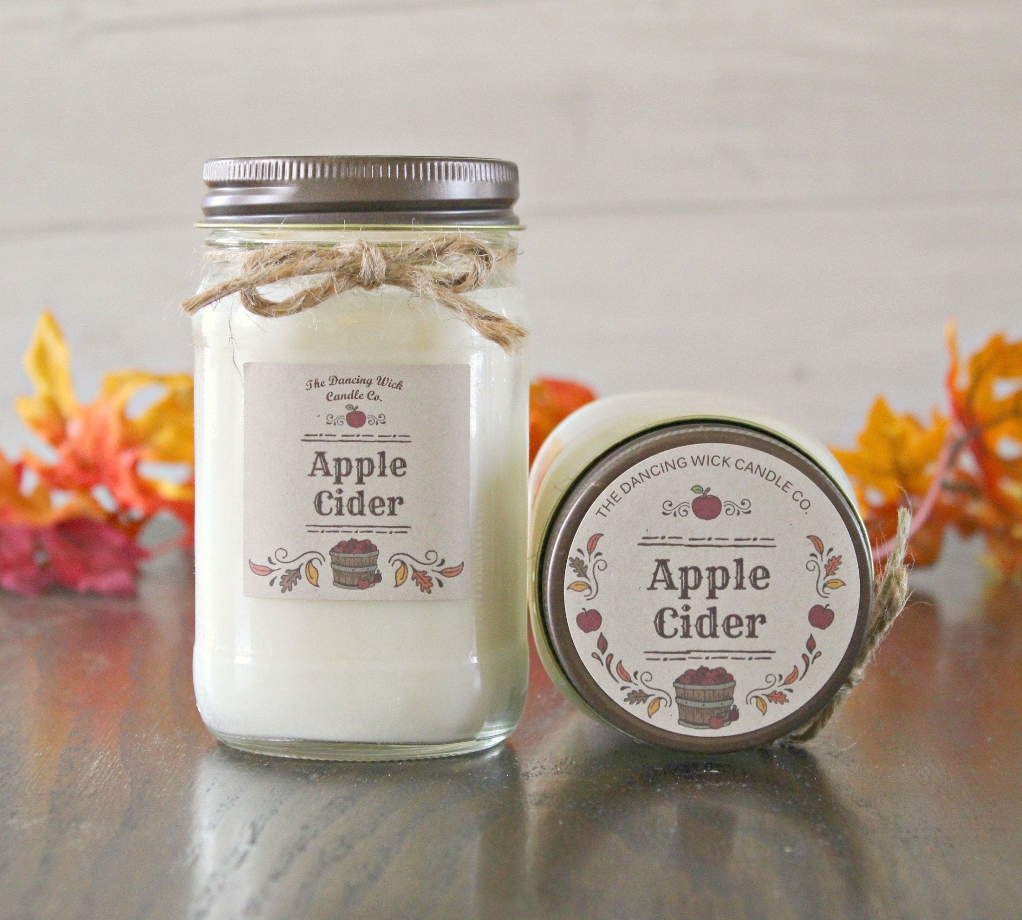 Apple Cider Fall Candle - The Dancing Wick