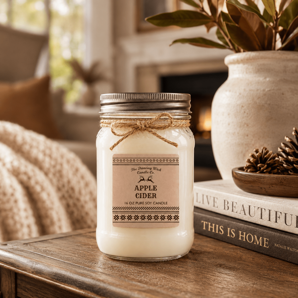 Apple Cider - Winter Candle - The Dancing Wick