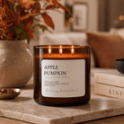 Apple Pumpkin - 3 Wick Everyday Tumbler Candle - The Dancing Wick