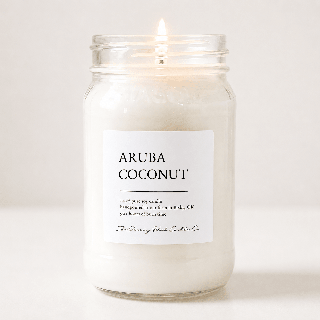 Aruba Coconut - TDW Signature Candle - The Dancing Wick