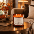 Autumn Walk - 3 Wick Christmas Tumbler Candle - The Dancing Wick