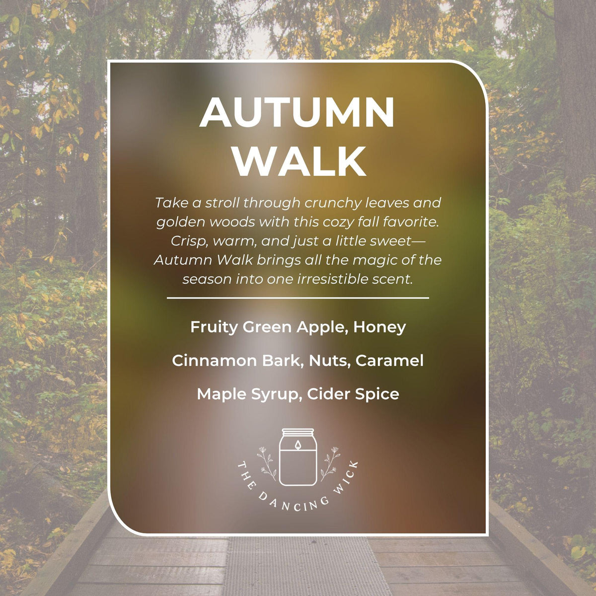 Autumn Walk Candle - The Dancing Wick