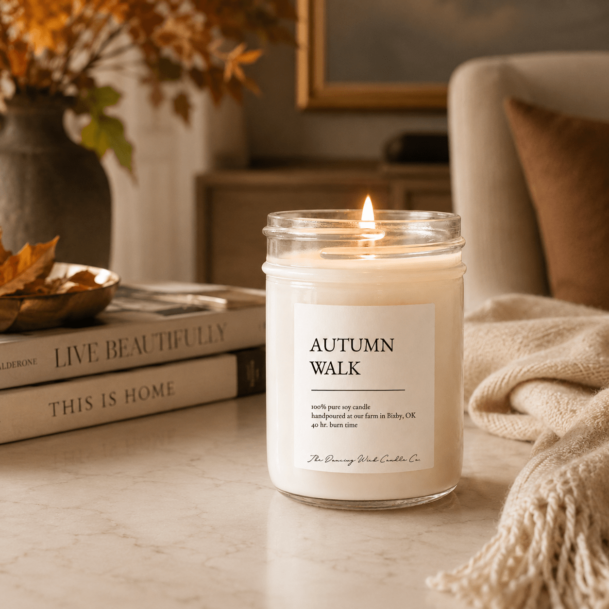 Autumn Walk - TDW Signature Candle - The Dancing Wick