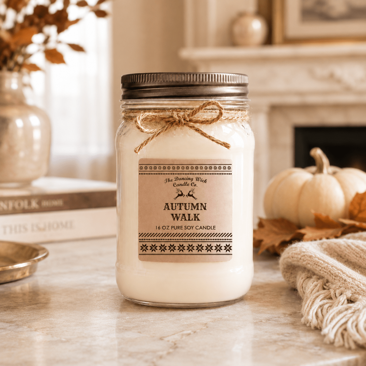 Autumn Walk - Winter Candle - The Dancing Wick