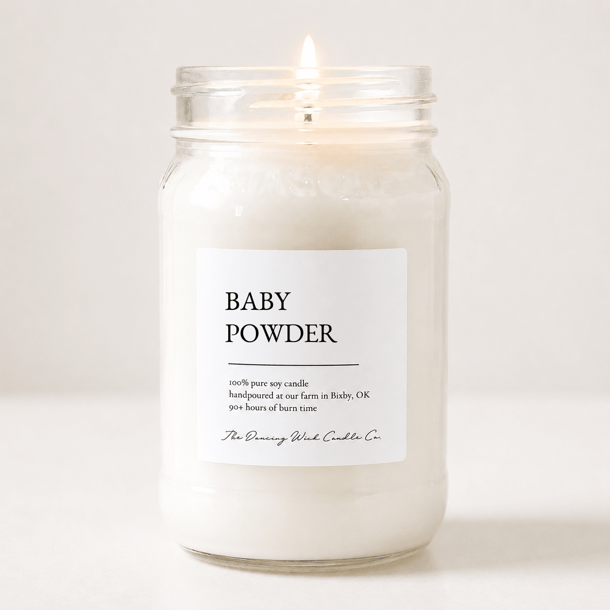 Baby Powder - TDW Signature Candle - The Dancing Wick