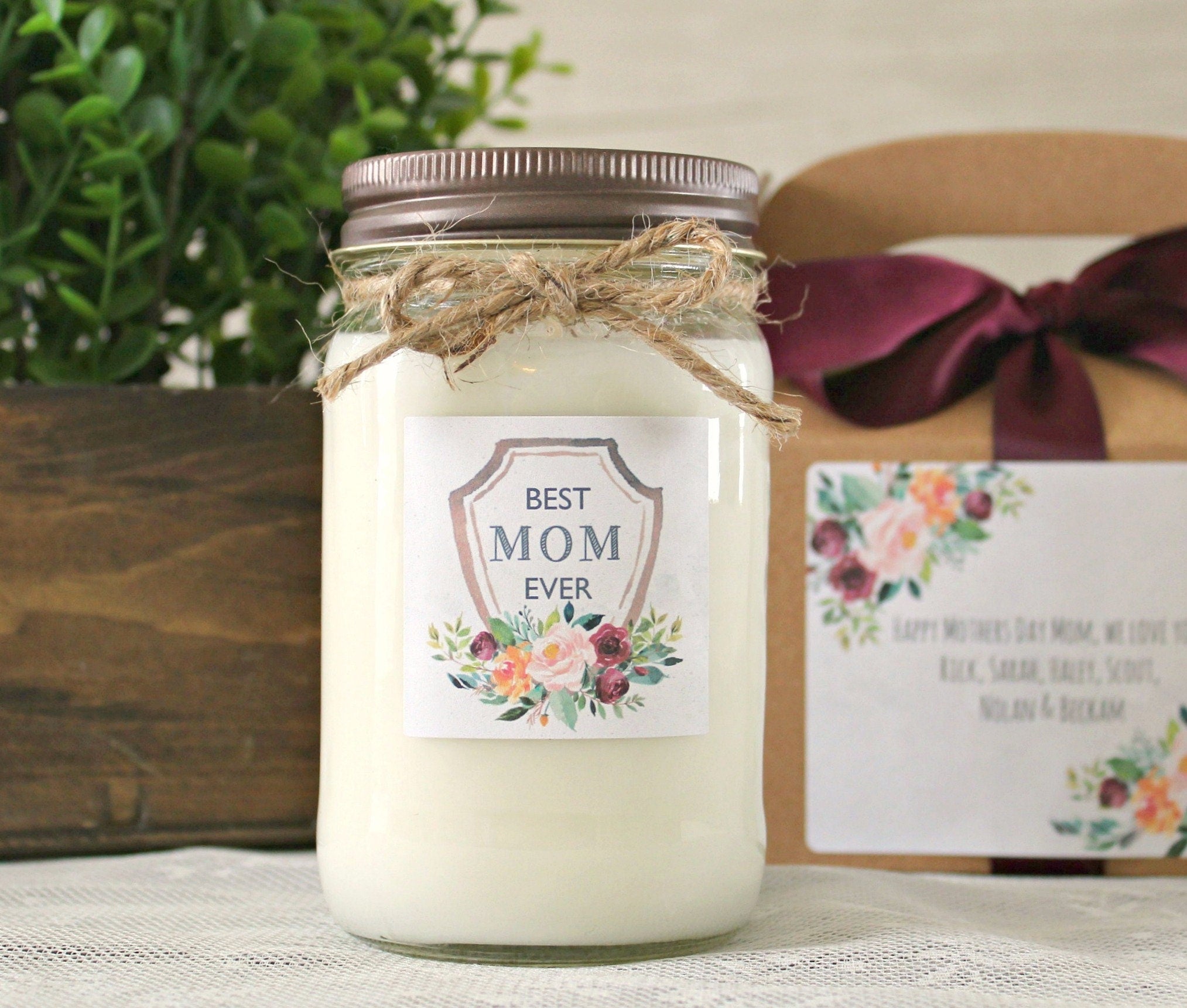 Best Mom Ever Gift Candle - The Dancing Wick