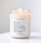 Bestie Noun Personalized Soy Candle - The Dancing Wick