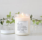 Bestie Noun Personalized Soy Candle - The Dancing Wick