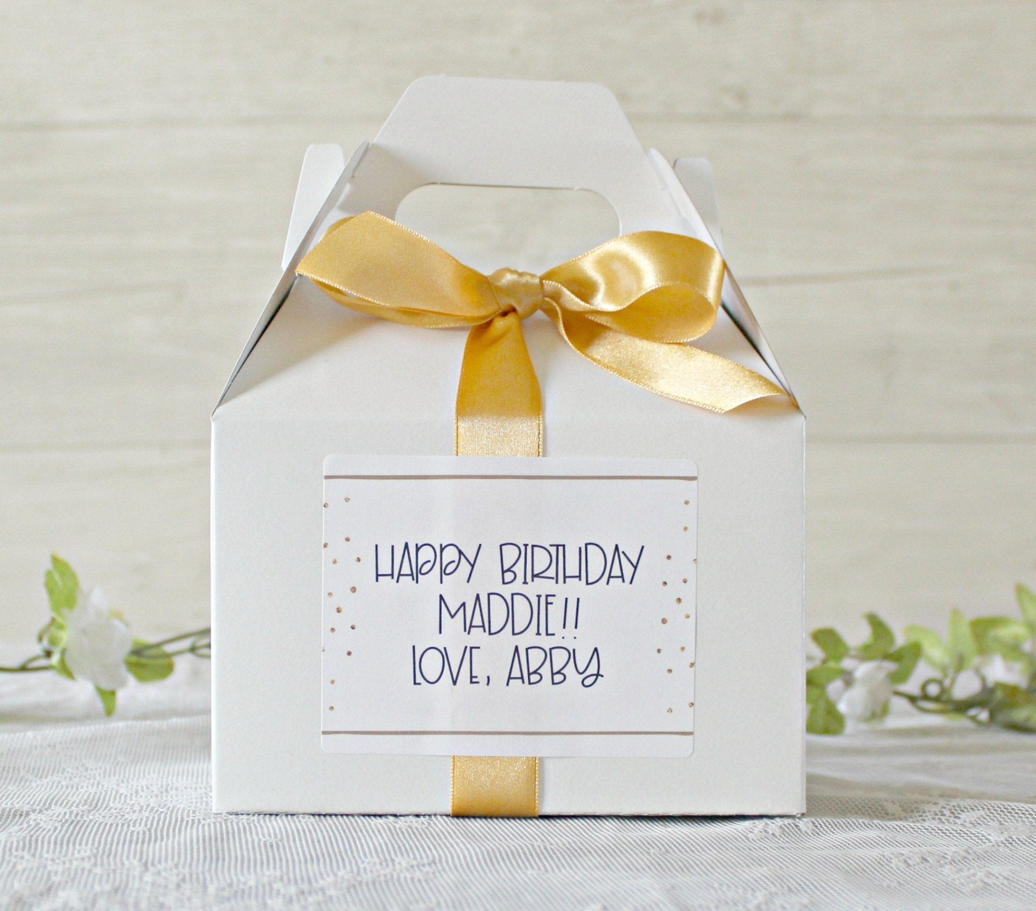 Birthday Make a Wish Gift Box - The Dancing Wick