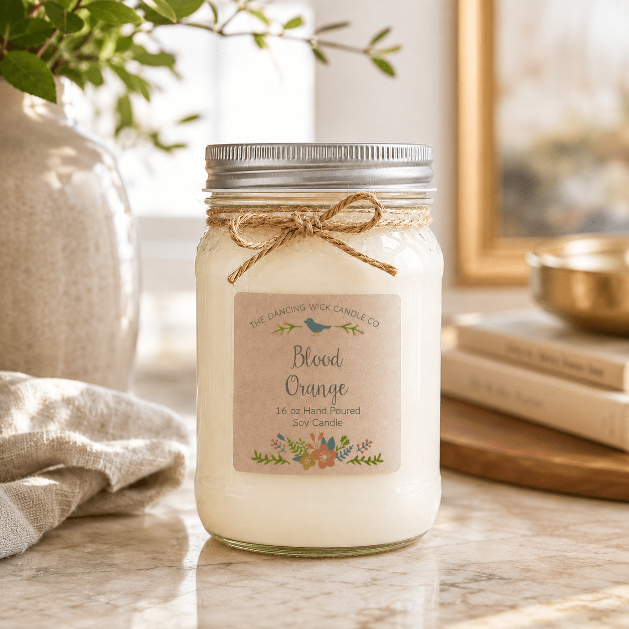 Blood Orange - Spring TDW Candle - The Dancing Wick