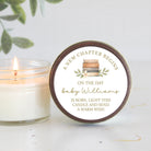 Book Theme Baby Shower Favors |A New Chapter Begins - The Dancing Wick