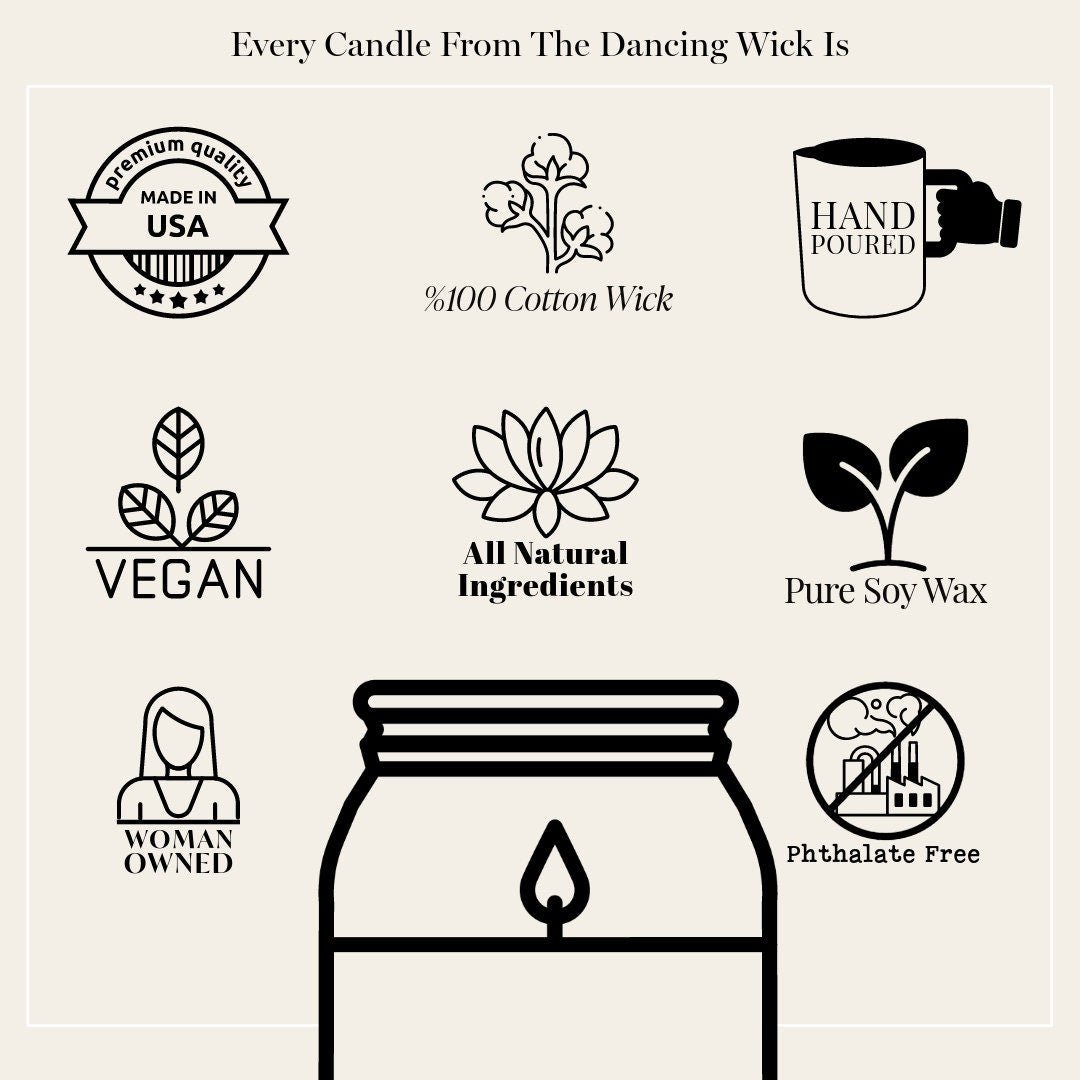 Botanical Light Up the Aisle with Me Candle - The Dancing Wick