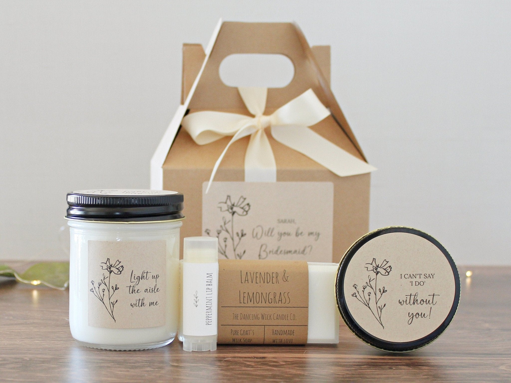 Botanical Light Up the Aisle with Me Set - The Dancing Wick