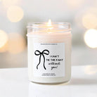 Bow (I Can't Tie The Knot) - Candle - The Dancing Wick