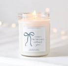 Bow (I Can't Tie The Knot) - Candle - The Dancing Wick