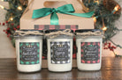 Buffalo Plaid Christmas Candle Gift Set - The Dancing Wick
