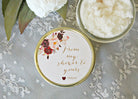 Burgundy & Blush Baby Shower Sugar Scrub - The Dancing Wick