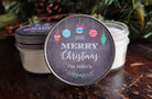 Chalk Merry Christmas Favor - The Dancing Wick
