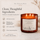Christmas Hearth - 3 Wick Christmas Tumbler Candle - The Dancing Wick