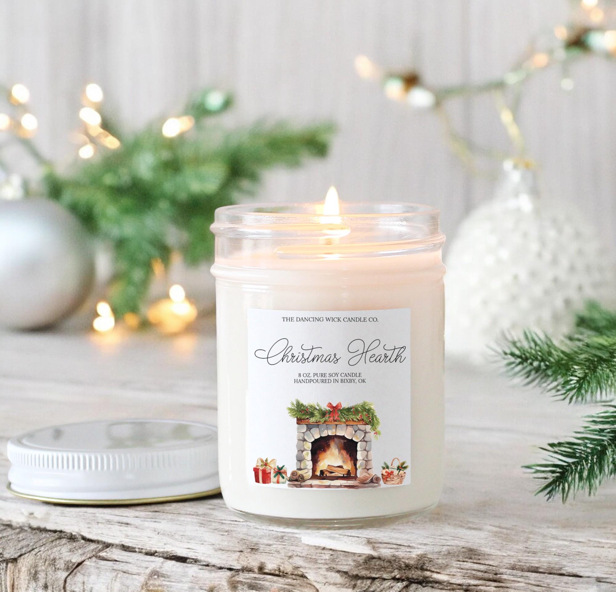 Christmas Hearth Candle - The Dancing Wick