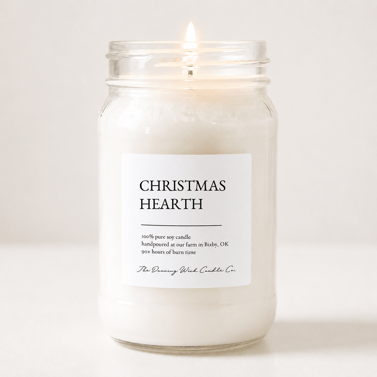 Christmas Hearth - TDW Signature Candle - The Dancing Wick