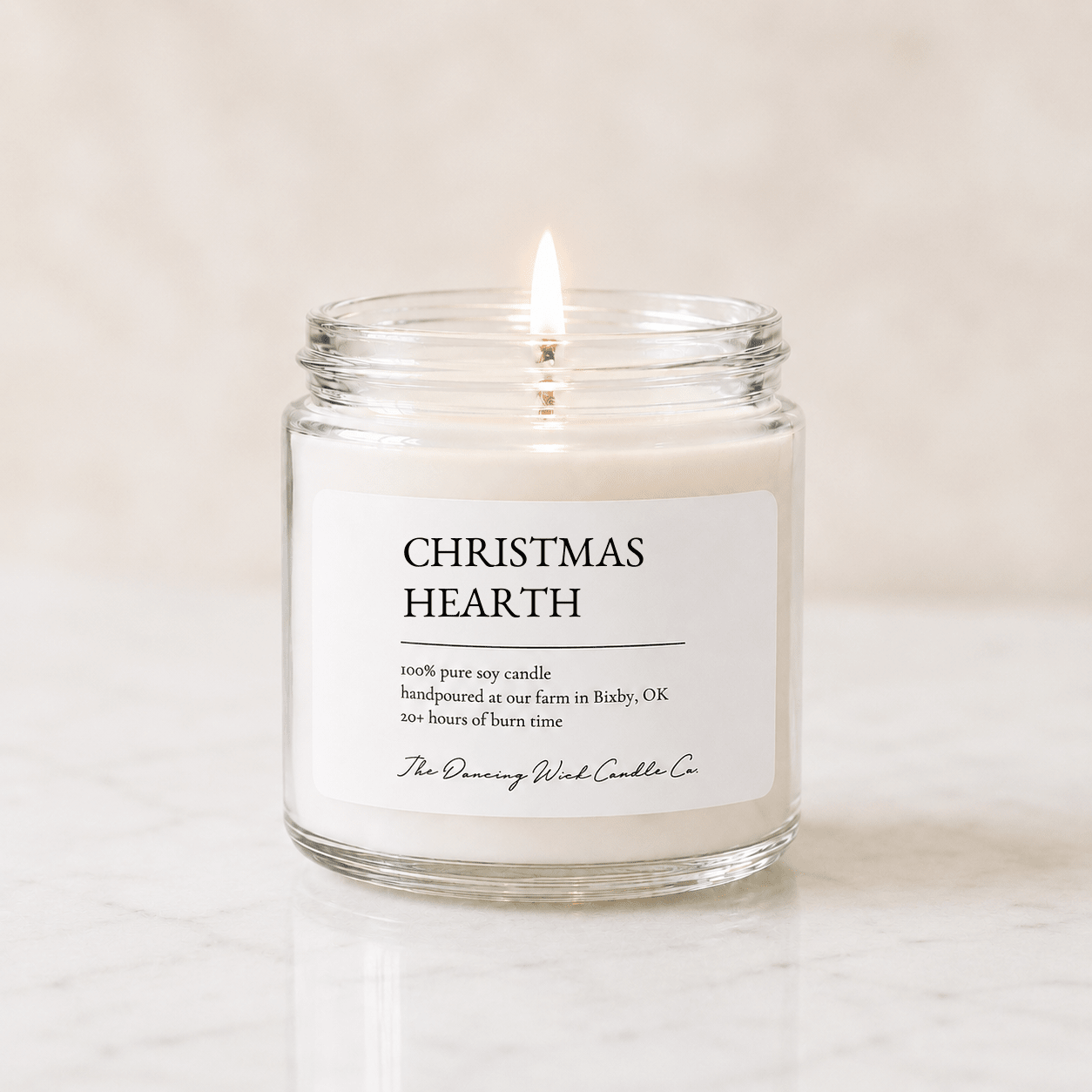 Christmas Hearth - TDW Signature Candle - The Dancing Wick