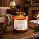 Christmas Tree - 3 Wick Christmas Tumbler Candle - The Dancing Wick
