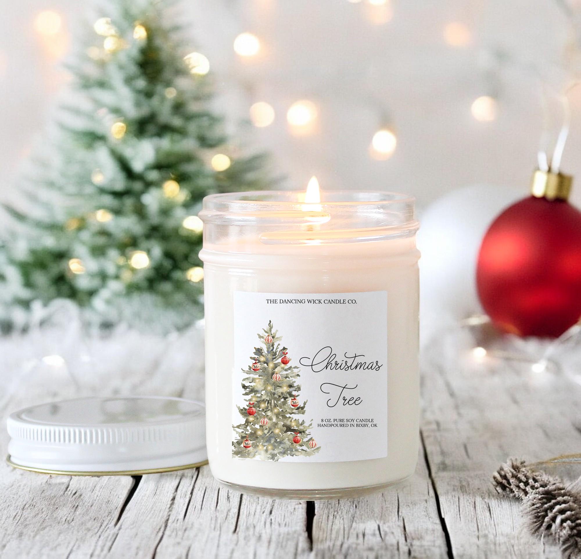 Christmas Tree Candle - The Dancing Wick