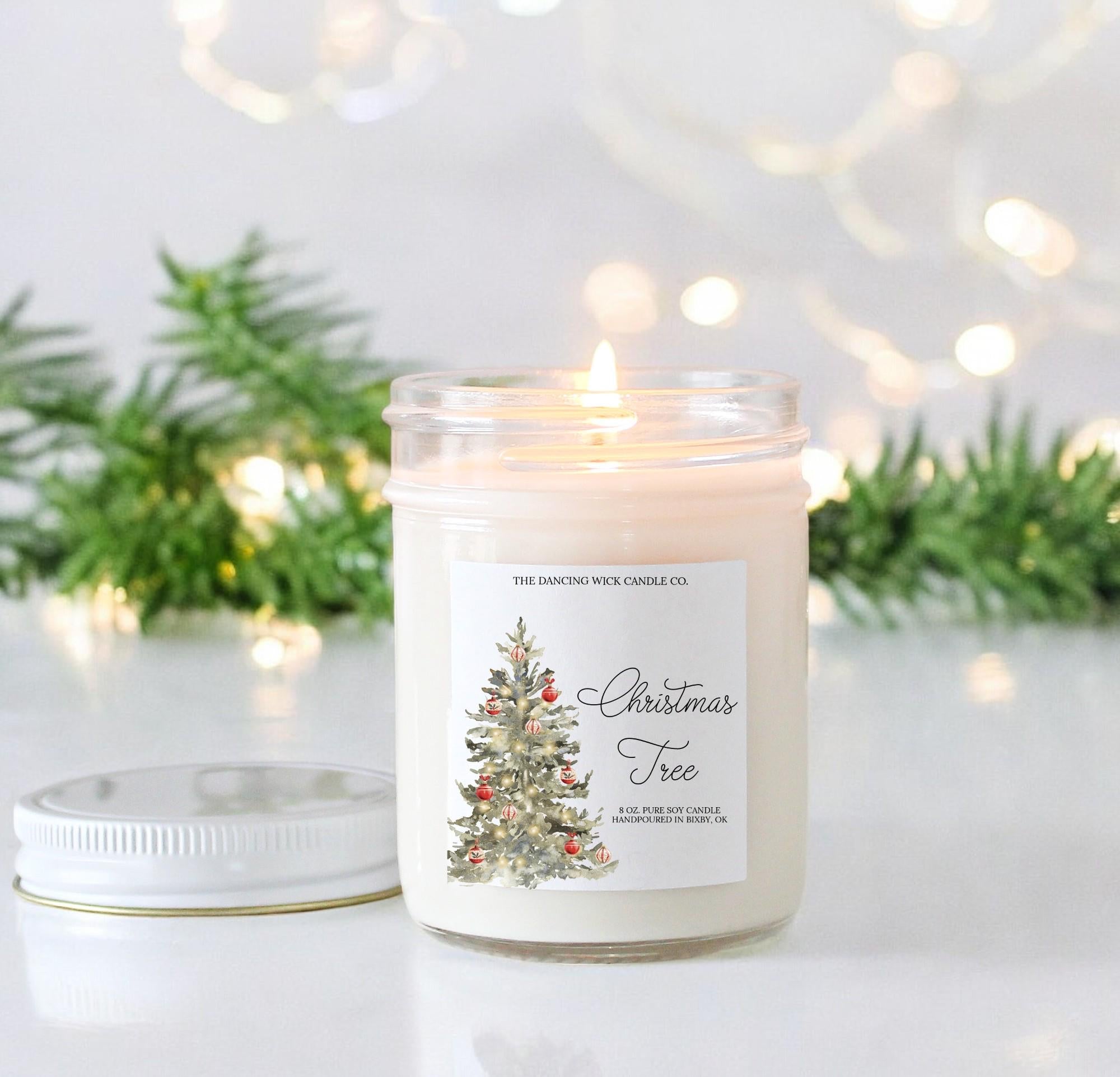 Christmas Tree Candle - The Dancing Wick