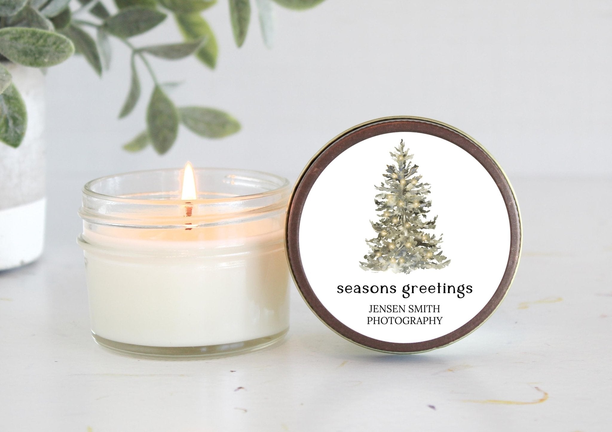 Christmas Tree Favors - The Dancing Wick