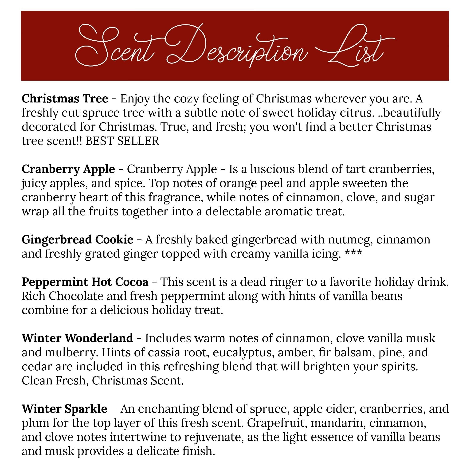 Christmas Tree Tins - The Dancing Wick