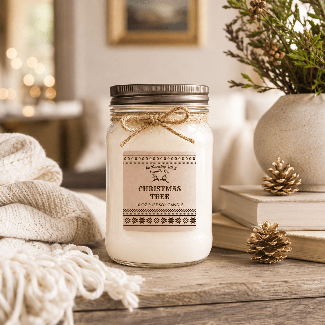 Christmas Tree - Winter Candle - The Dancing Wick