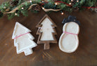 Christmas Wood Bowl Candle - The Dancing Wick