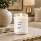 Coastal Linen - TDW Signature Candle - The Dancing Wick
