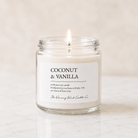 Coconut + Vanilla - TDW Signature Candle - The Dancing Wick
